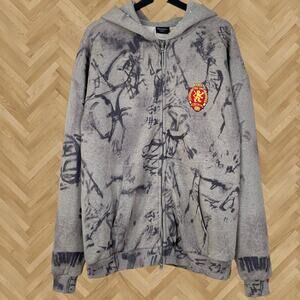 Balenciaga Men's Gray Hoodie